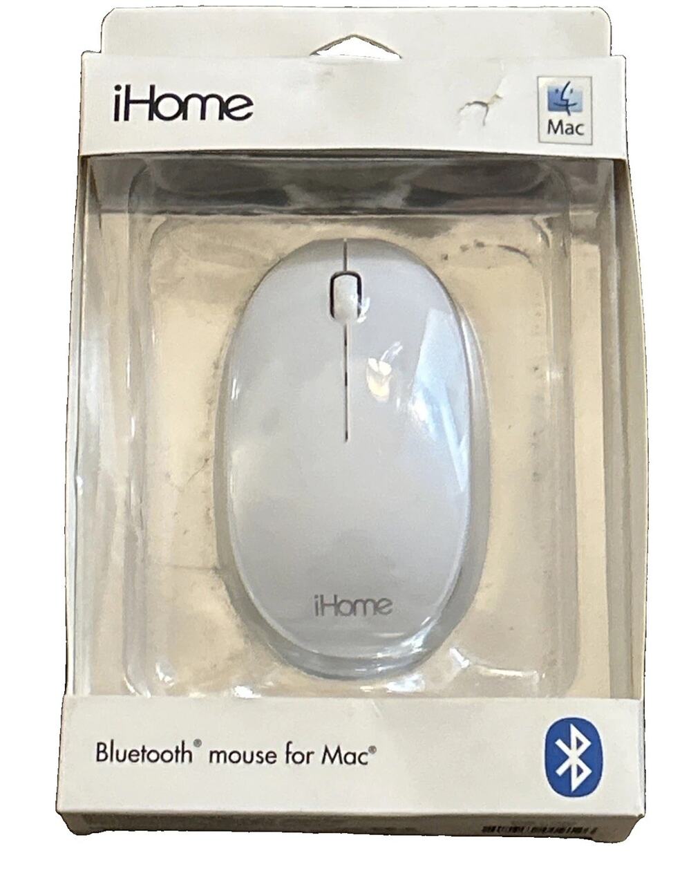 iHome USB Mouse For MAC OS X 10.4 Or Later USB Port, New Box Damage - See Photos